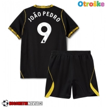 Otroške Nogometnih dresov Chelsea Joao Pedro #9 Gostujoči 2026-27 Kratki rokavi (+ hlače)